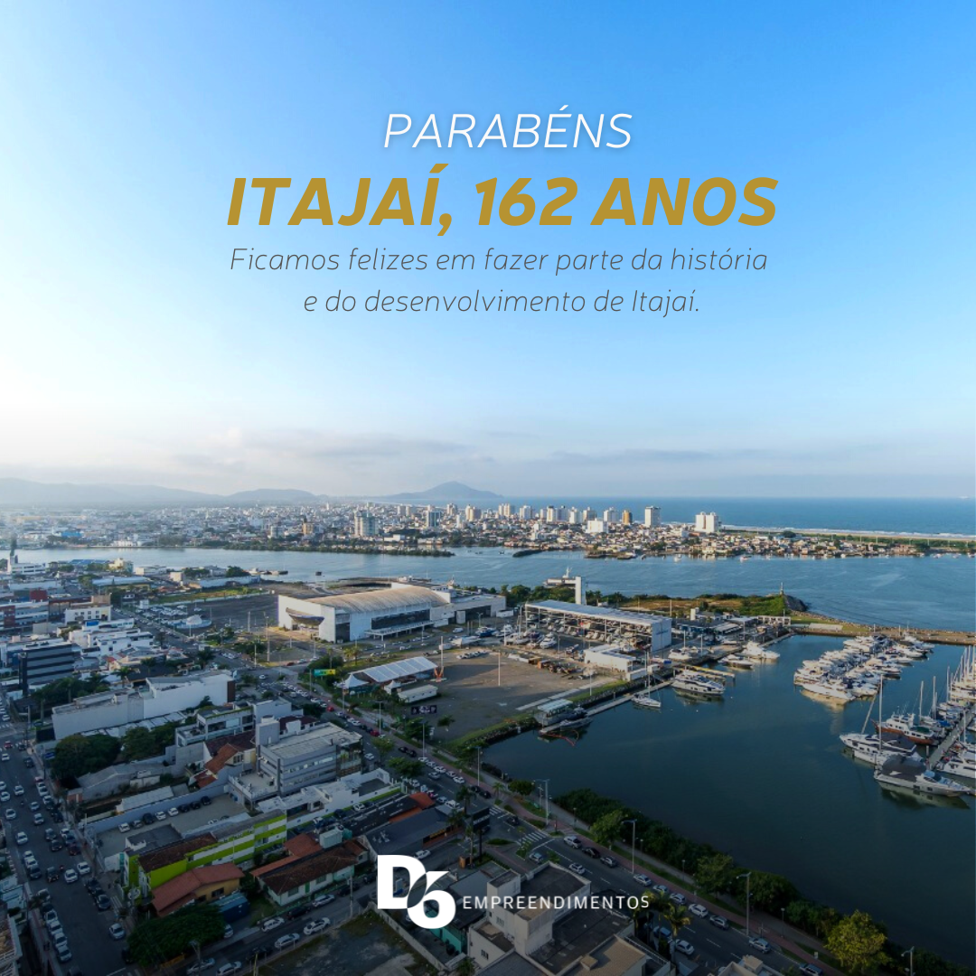 Itajaí, 162 anos: cinco lugares que você precisa conhecer!